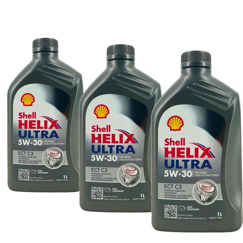 Shell Helix Ultra ECT C3 5W-30 3x1 Liter