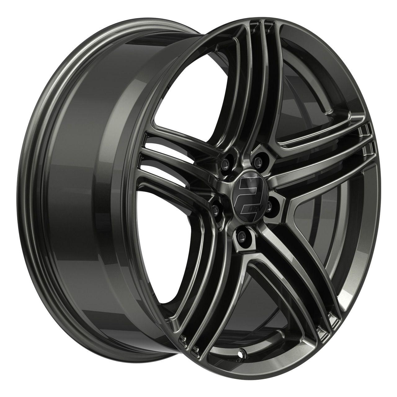 WHEELWORLD-2DRV WH12 Dark Gunmetal lackiert 8.0Jx18 5x112 ET35