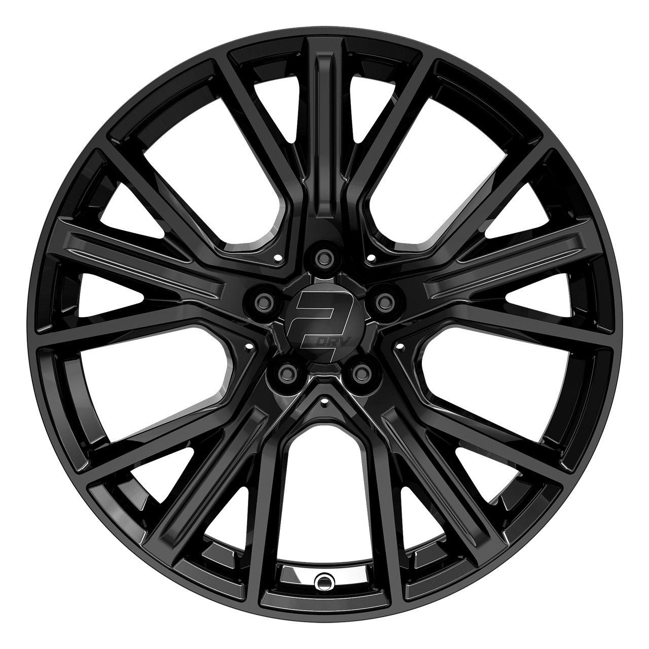 WHEELWORLD-2DRV WH34 black glossy painted 7.5Jx17 5x112 ET50