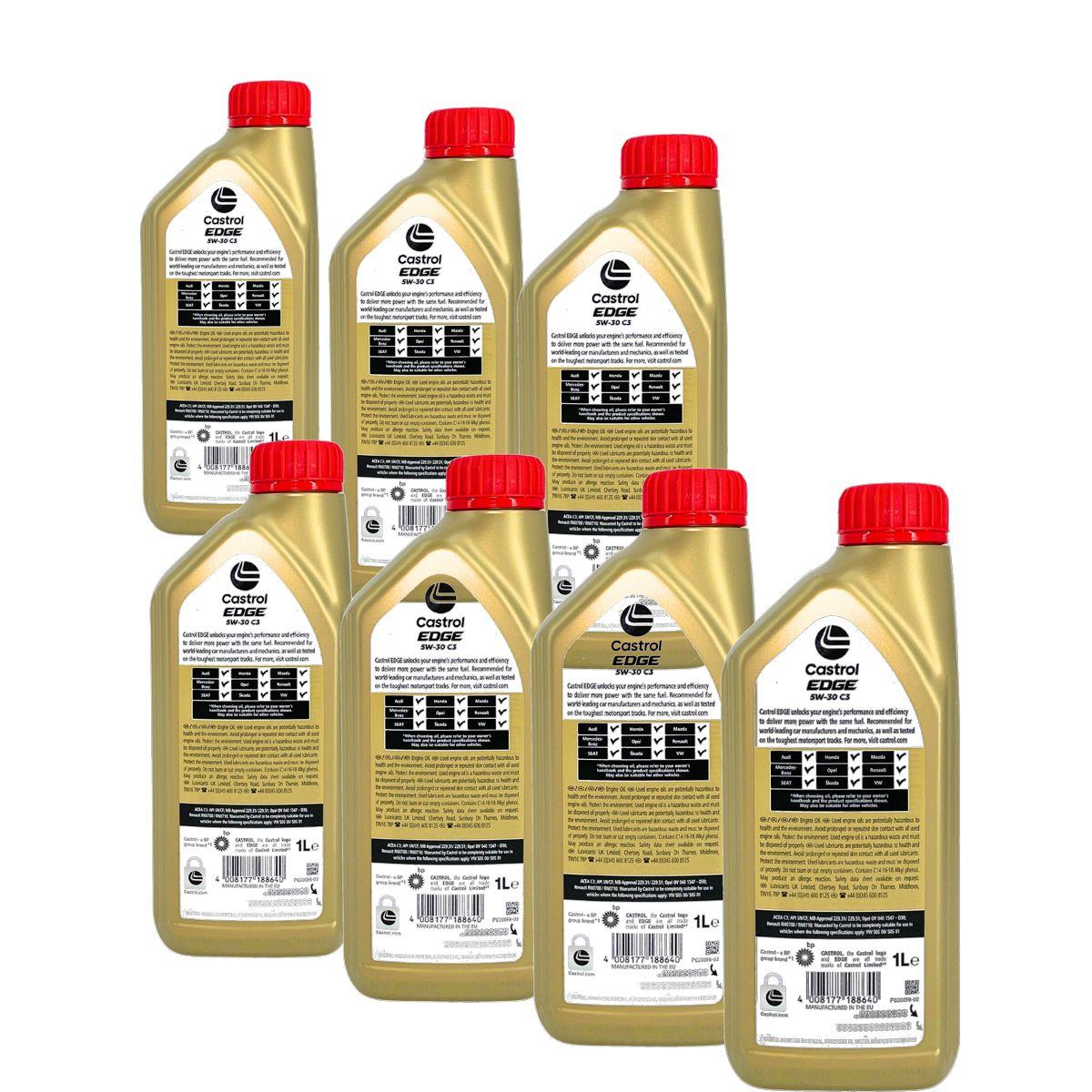 Castrol Edge 5W-30 C3 7x1 Liter