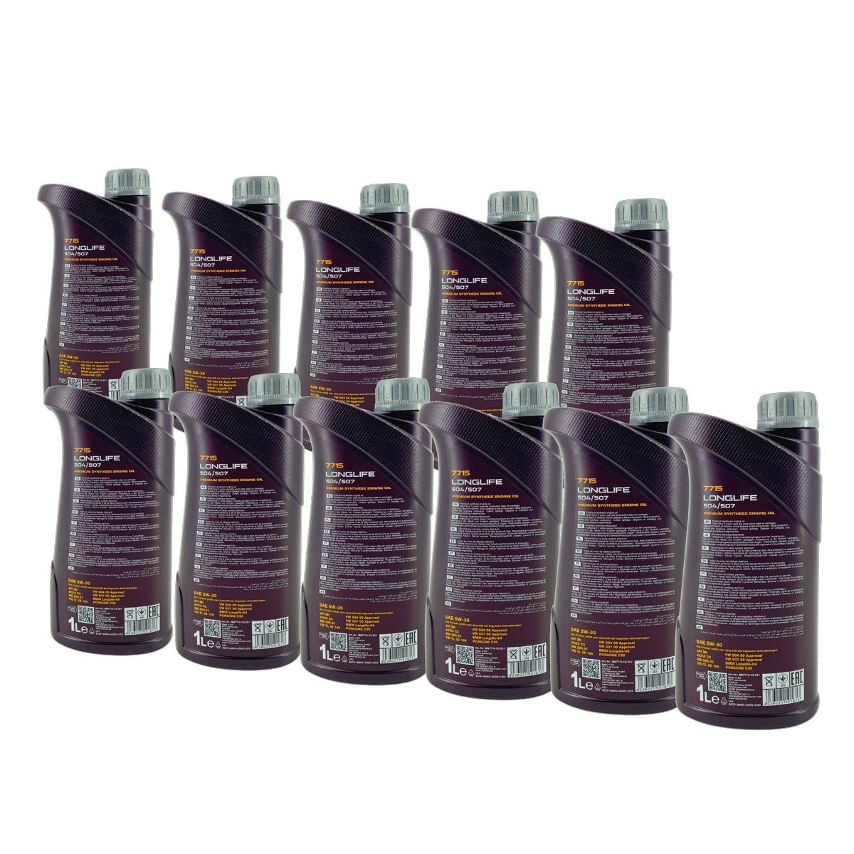 Mannol Longlife 504/507 5W-30 11x1 Liter