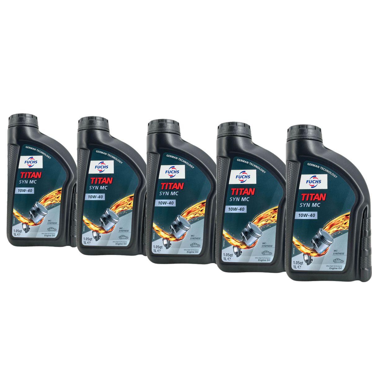 Fuchs Titan Syn MC 10W-40 5x1 Liter
