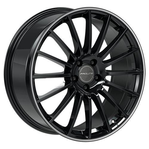 PROLINE PXW black rim polished 8.5Jx20 5x112 ET45