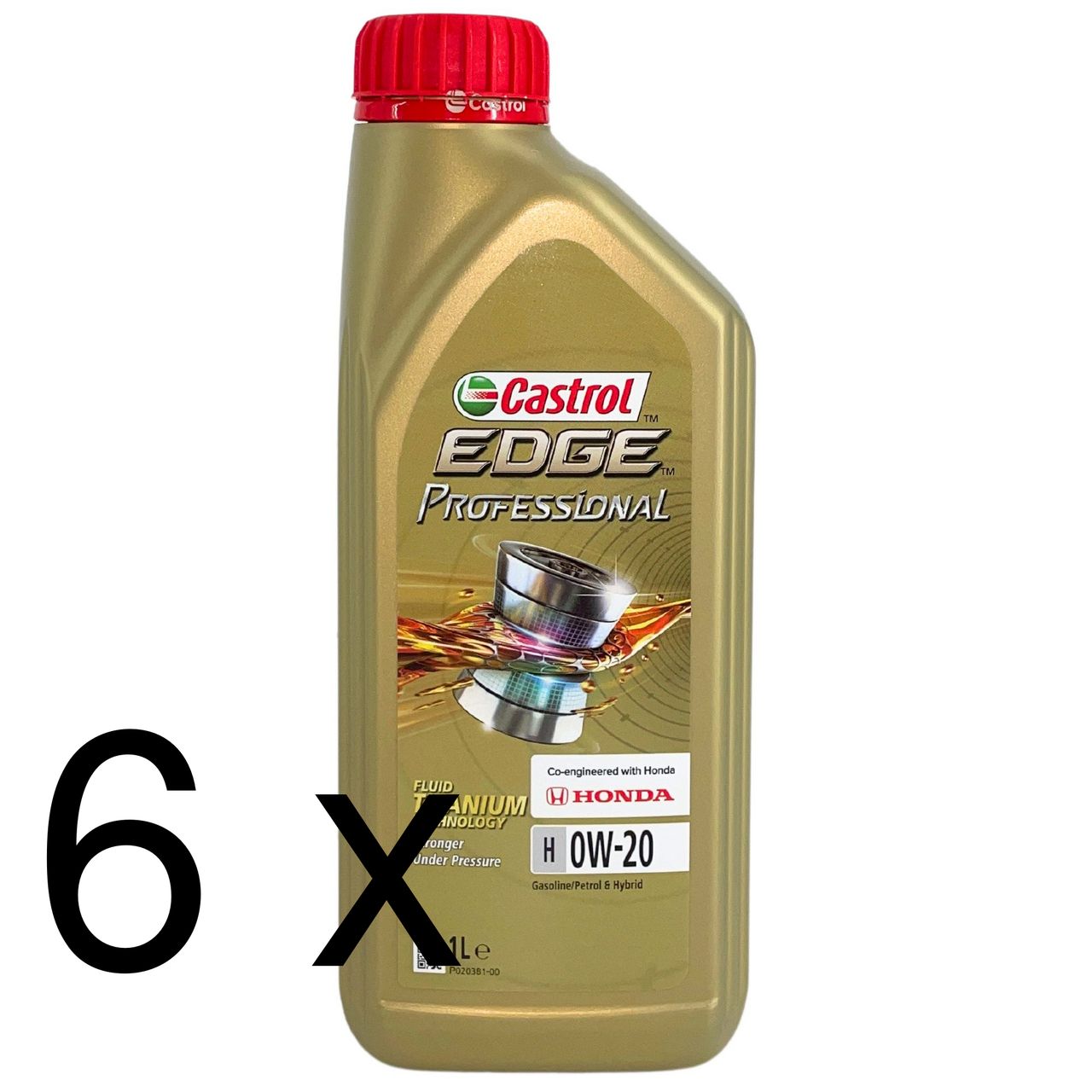 Castrol Edge Professional Fluid Titanium H 0W-20 6x1 Liter