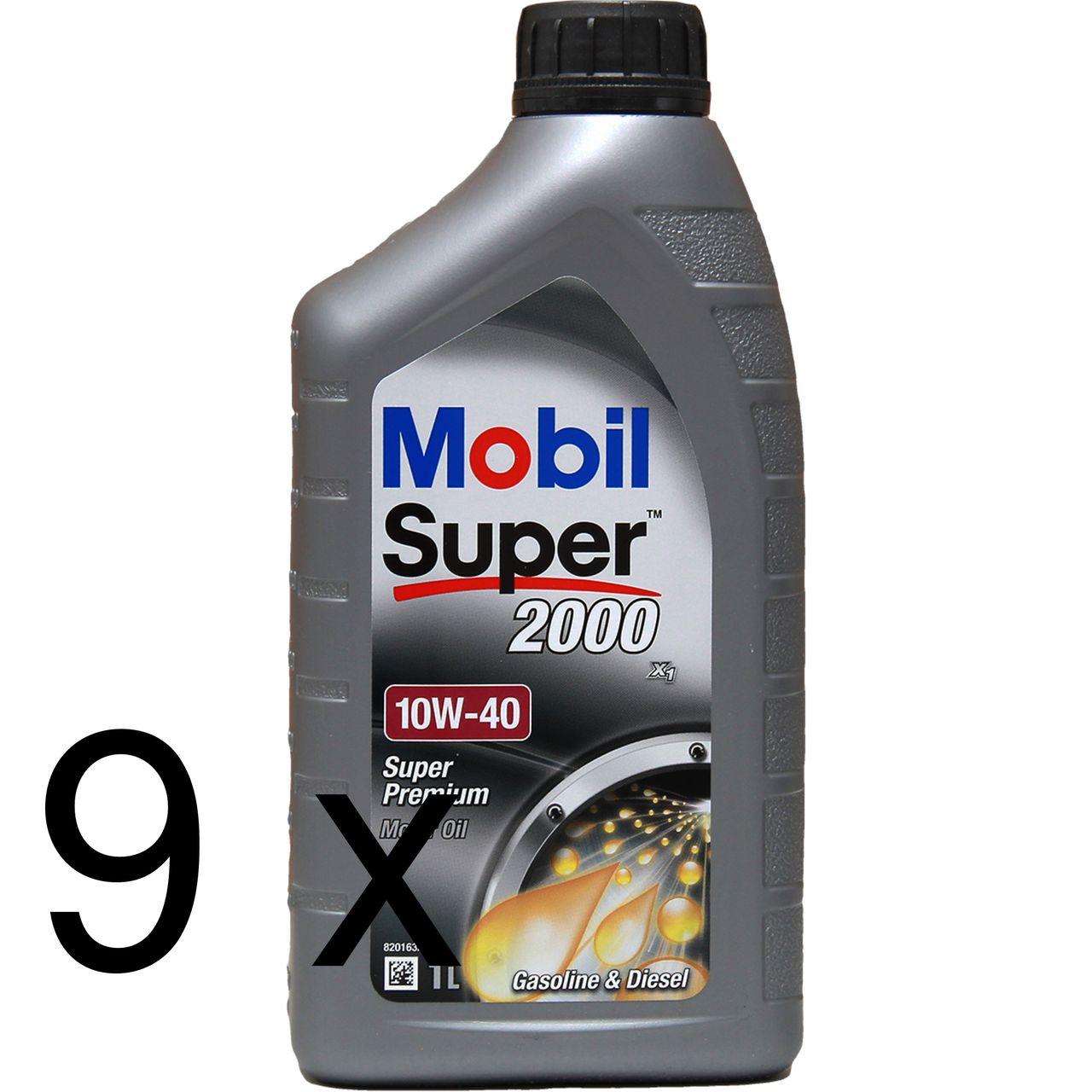 Mobil Super 2000 X1 10W-40 9x1 Liter