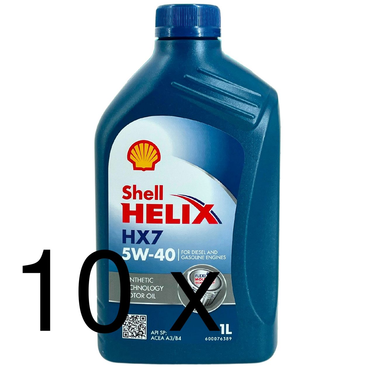 Shell Helix HX7 5W-40 10x1 Liter