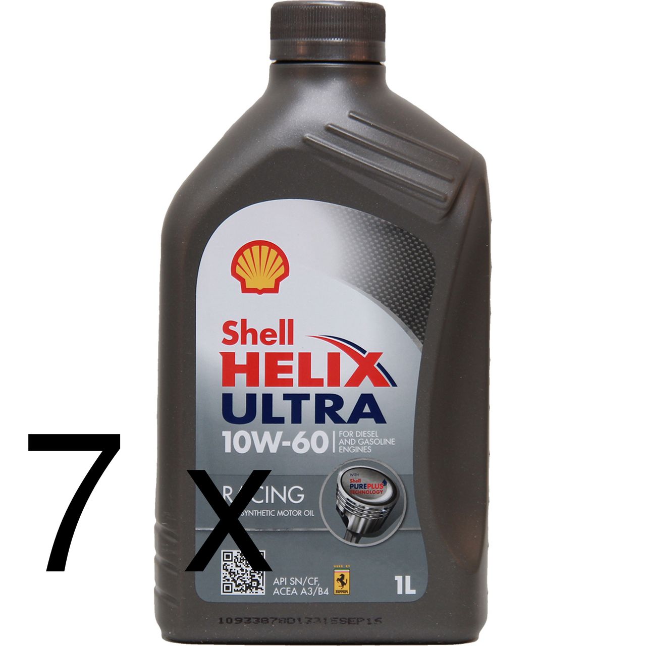Shell Helix Ultra Racing 10W-60 7x1 Liter