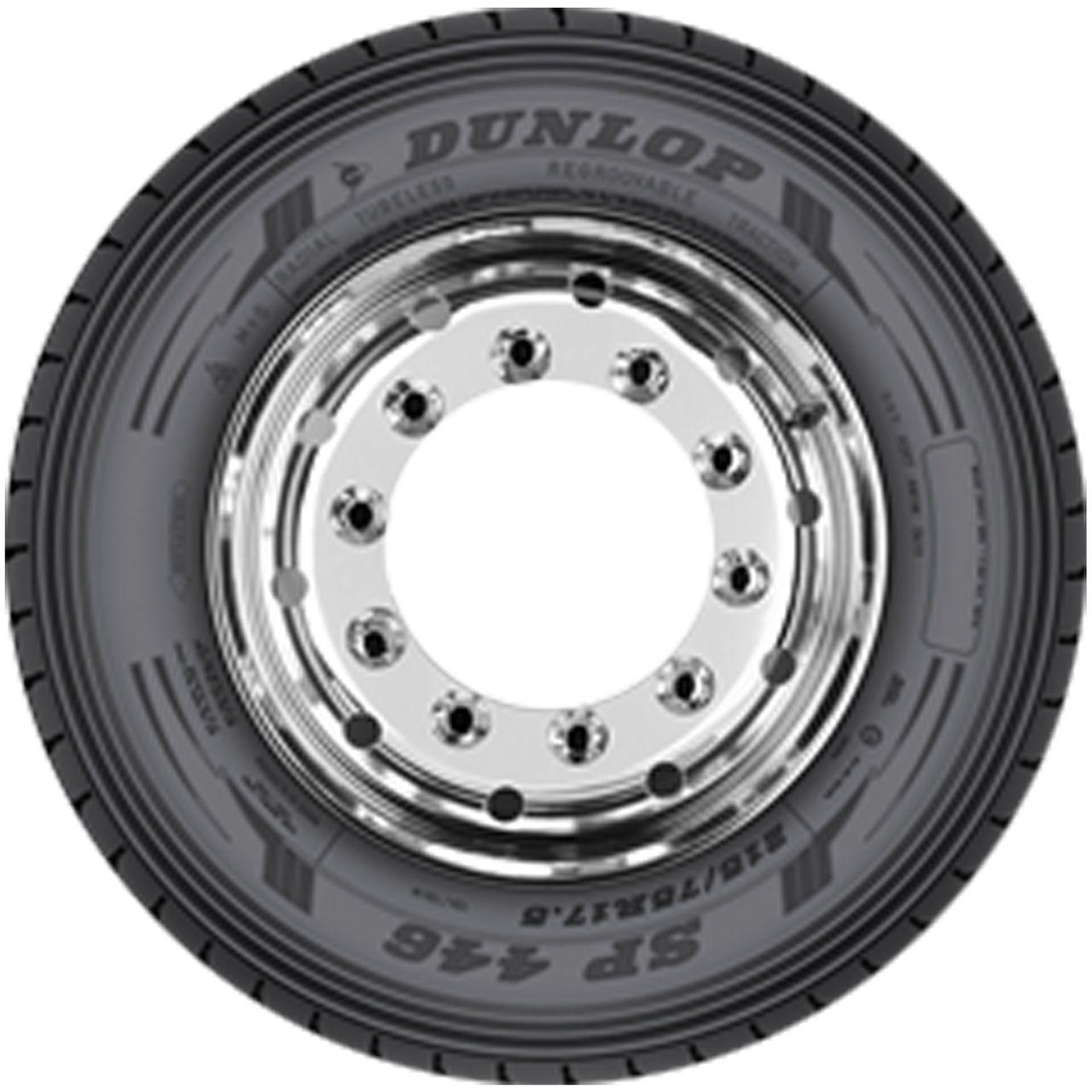 DUNLOP 315/60 R 22.5 TL 152/148L SP 446 16PR M+S 3PMSF LRH