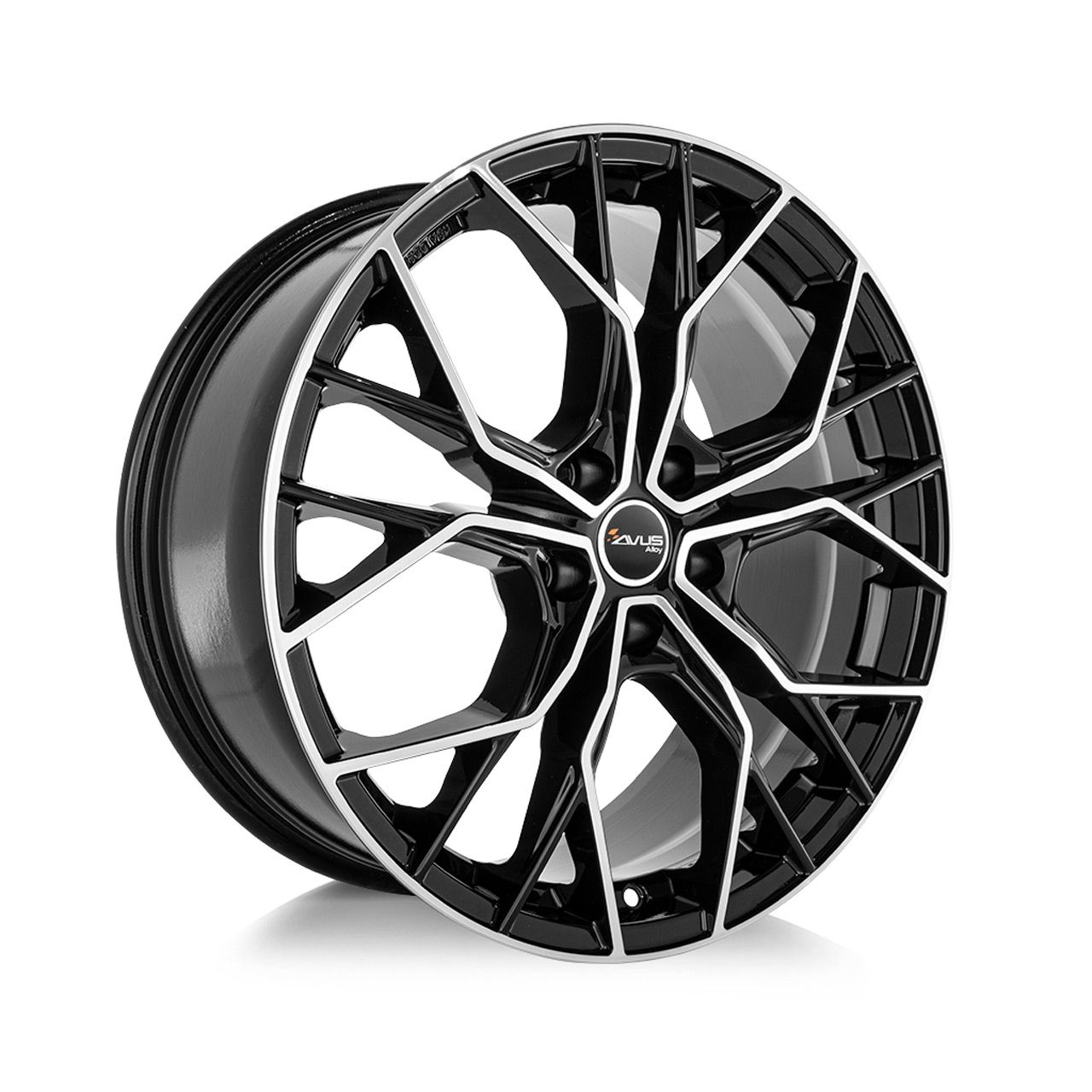 AVUS RACING AC-M10 black polished 8.5Jx20 5x120 ET35