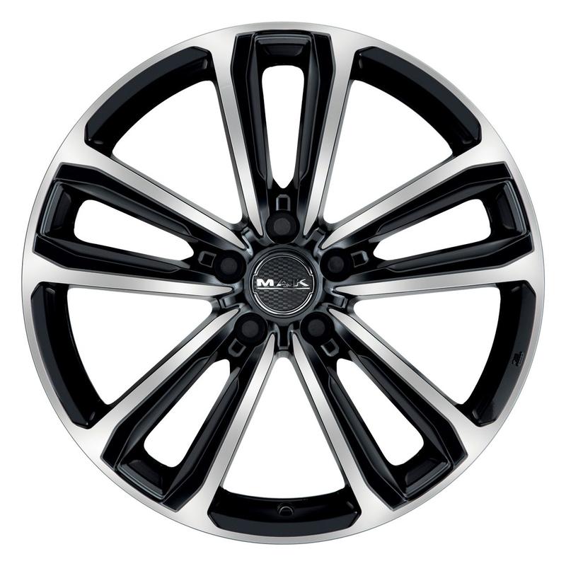 MAK MAGMA black mirror 7.0Jx17 5x100 ET46