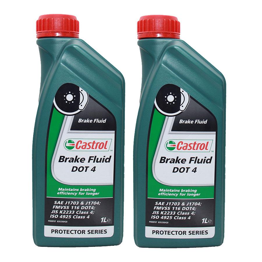 Castrol Brake Fluid DOT 4 2x1 Liter