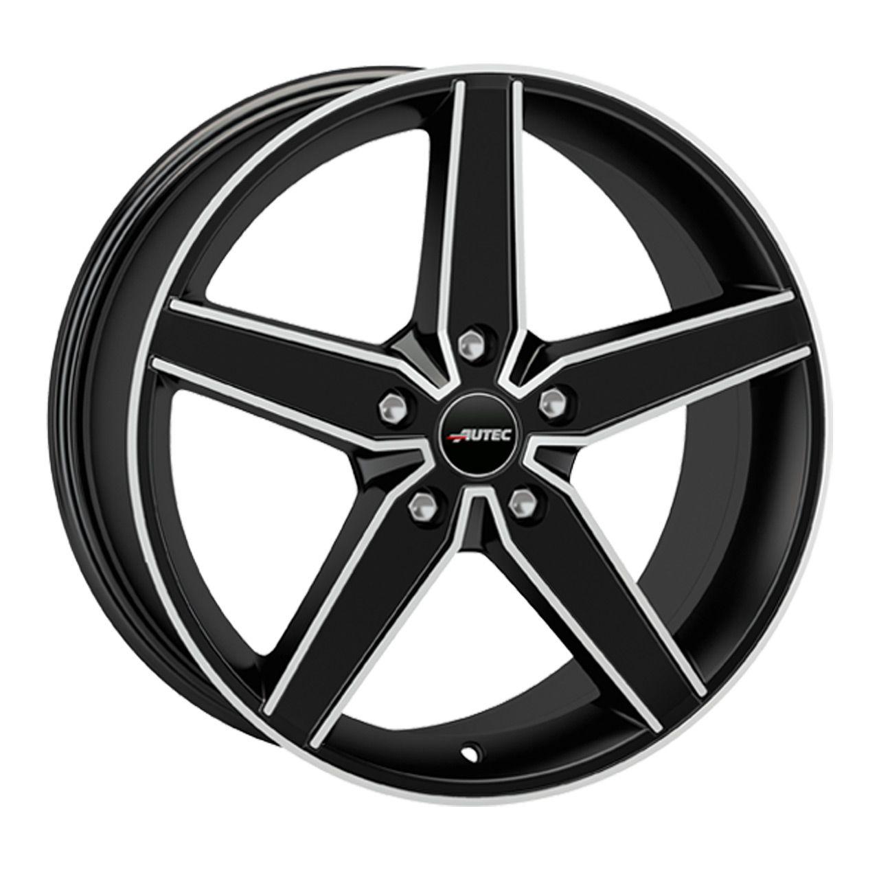 AUTEC TYP D - DELANO schwarzmatt poliert 8.5Jx20 5x112 ET48