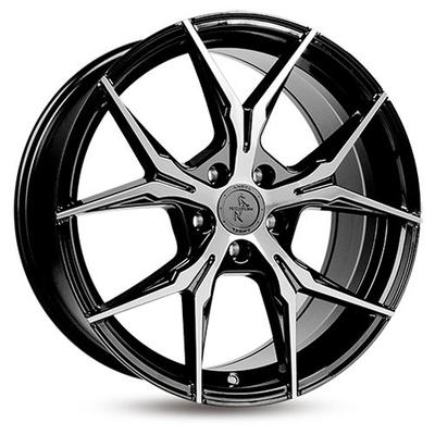 KESKIN WHEELS KT19 ANGEL black front polished 8.5Jx19 5x112 ET30