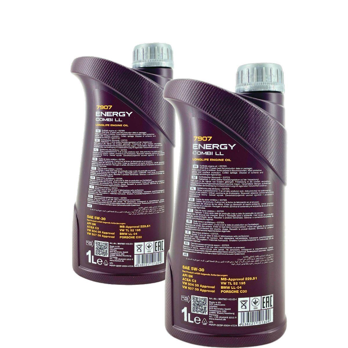 Mannol Energy Combi LL 5W-30 2x1 Liter
