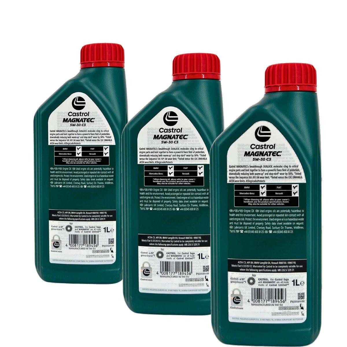Castrol Magnatec 5W-30 C3 3x1 Liter