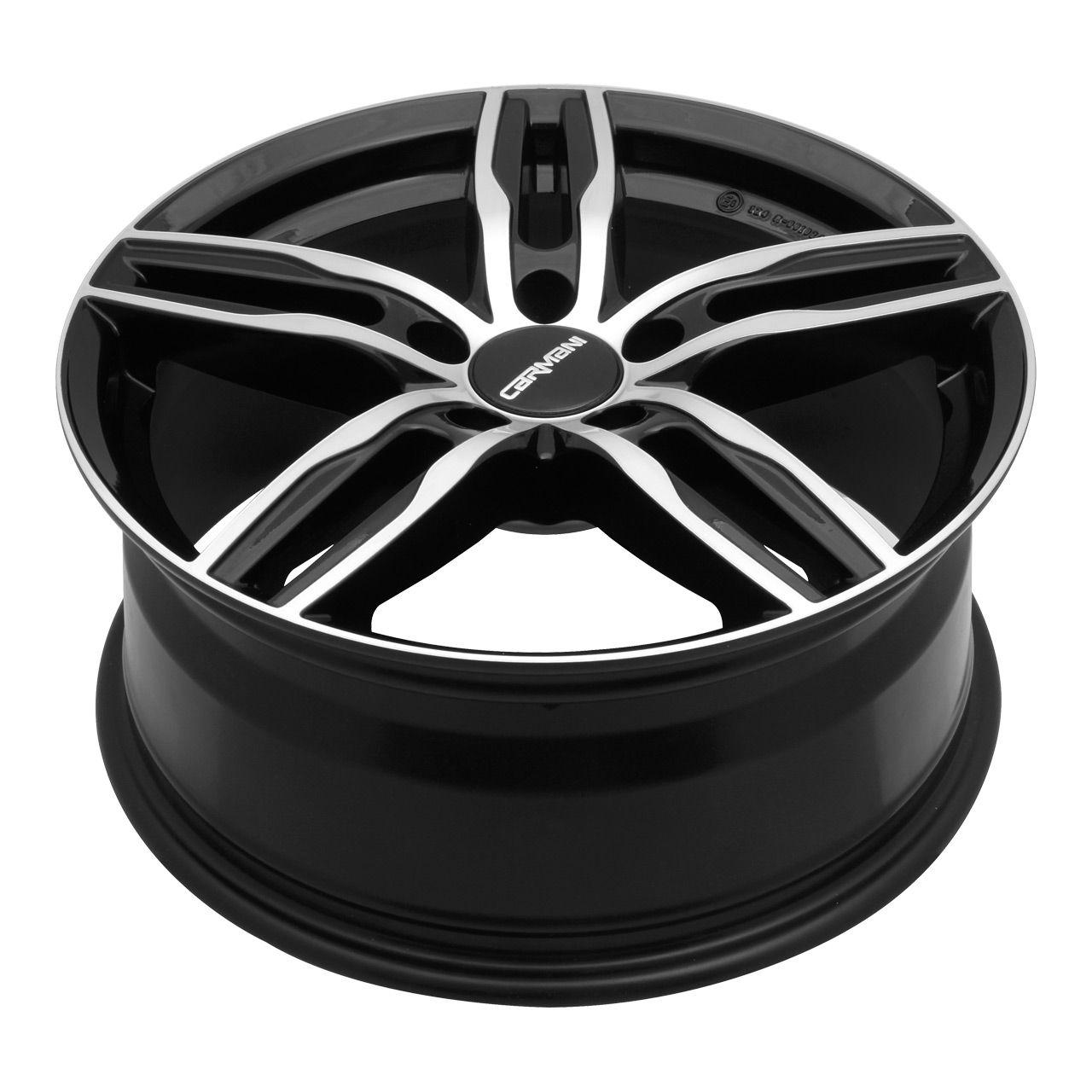 CARMANI CA 14 PAUL black polish 7.5Jx17 5x108 ET55