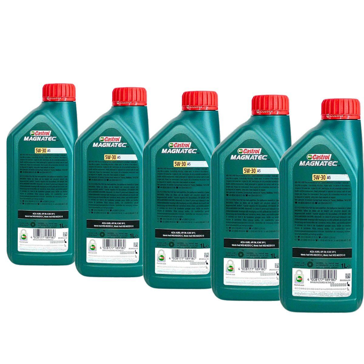 Ford Castrol Magnatec 5W-30 A5 5x1 Liter