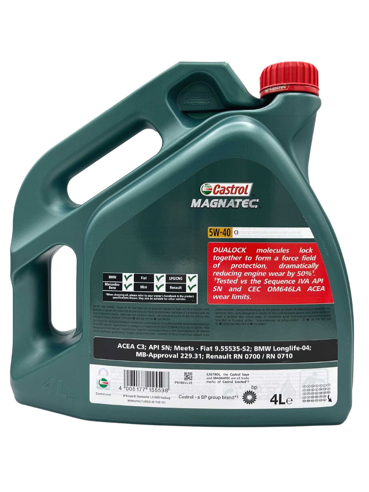 Castrol Magnatec 5w 40 C3 Für Diesel Castrol Magnatec 5W-40 C3 4 Liter | G11595765
