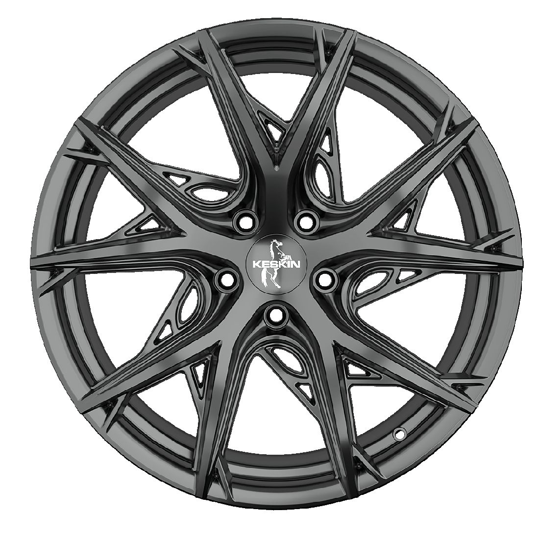 KESKIN WHEELS KT24 THUNDER palladium painted 8.5Jx19 5x112 ET45