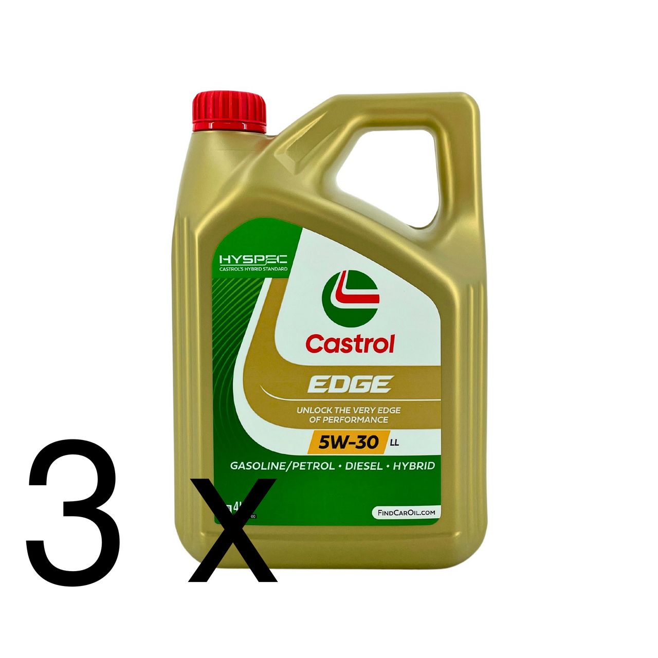 Castrol Edge 5W-30 LL 3x4 Liter