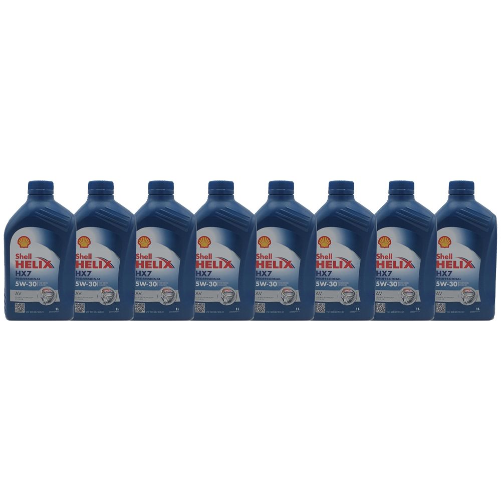 Shell Helix HX7 Professional AV 5W-30 8x1 Liter