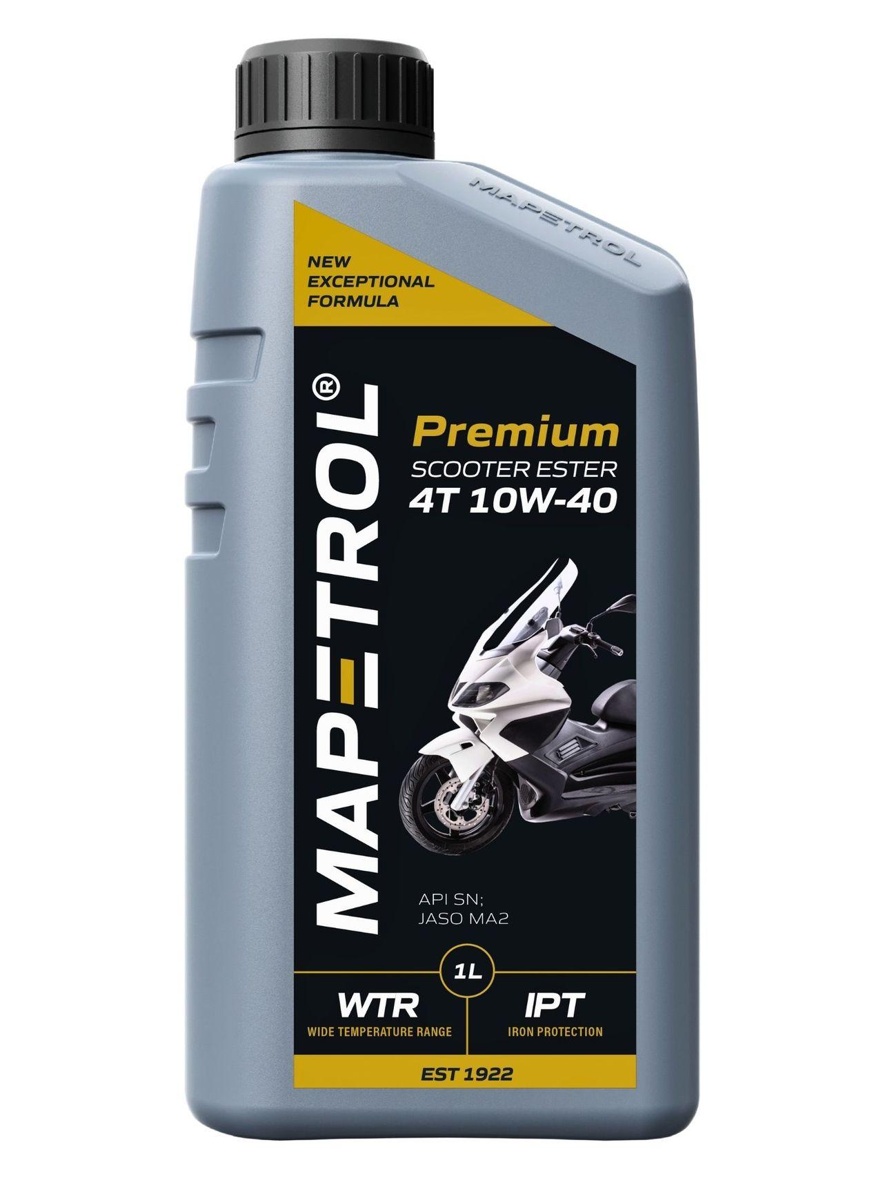 Mapetrol Premium Scooter Ester 4T 10W-40 1 Liter