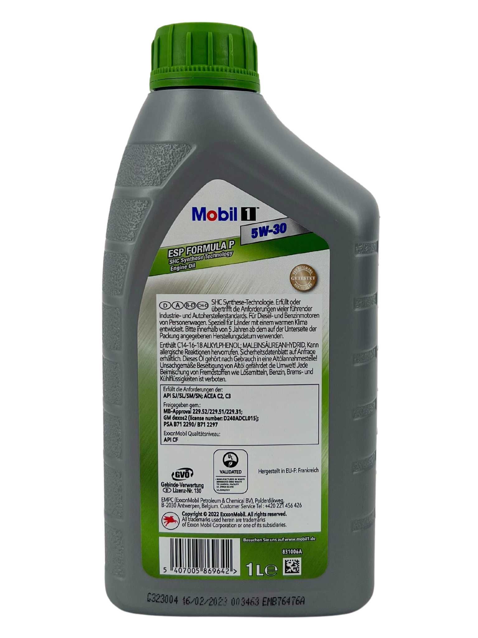 Mobil 1 ESP Formula P 5W-30 1 Liter | G29795656