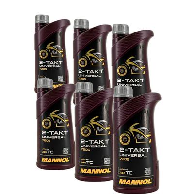 Mannol 2-Takt Universal 6x1 Liter
