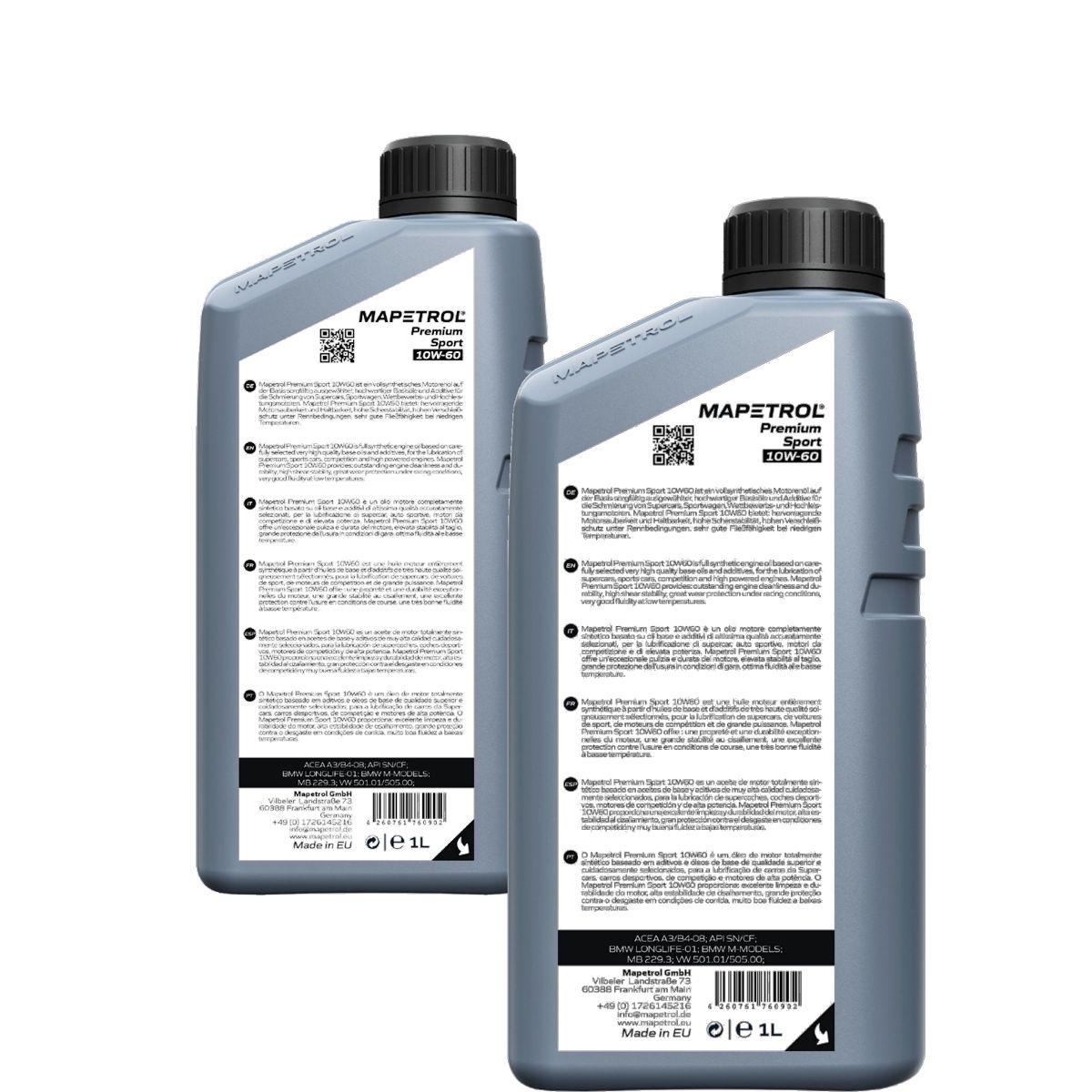 Mapetrol Premium Sport 10W-60 2x1 Liter