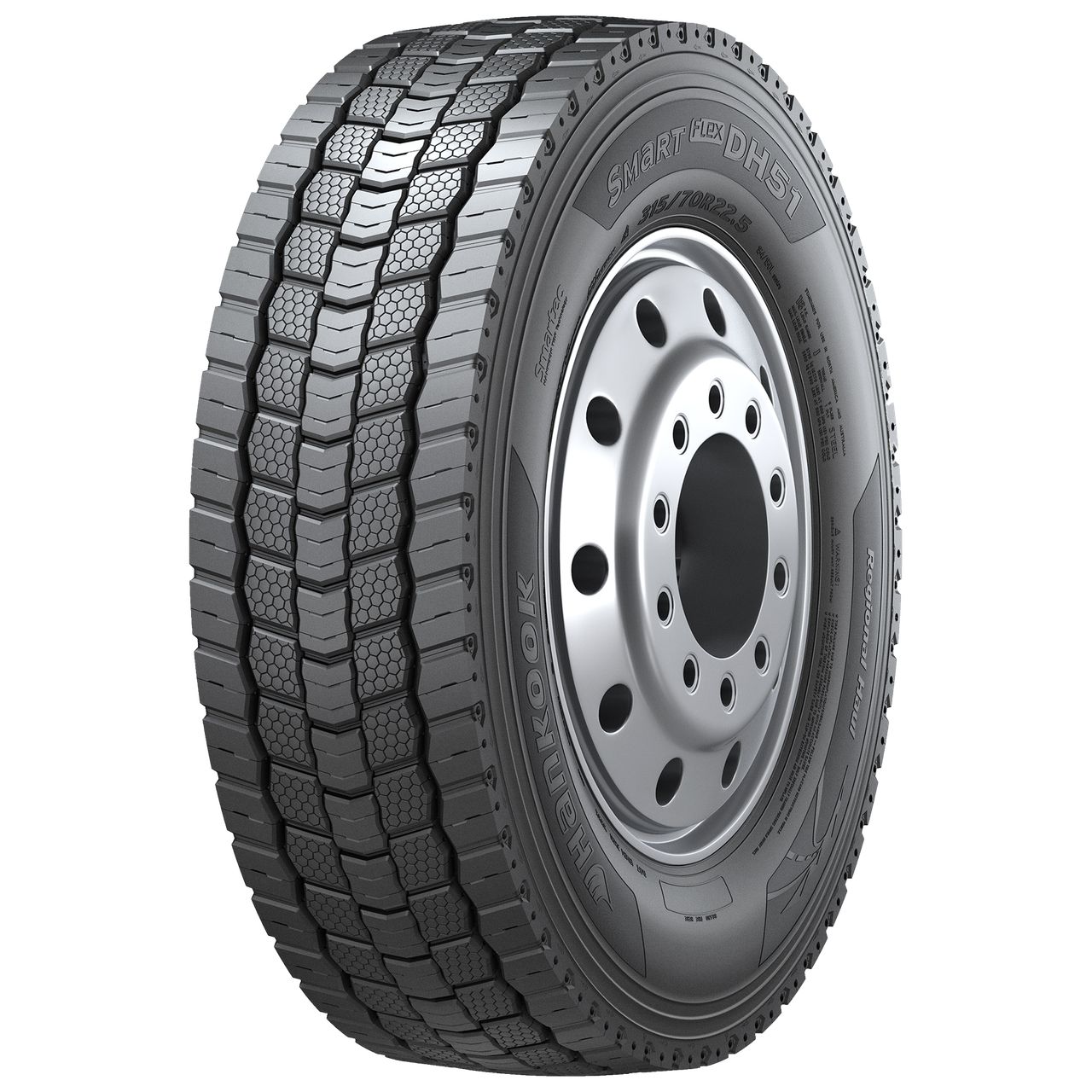 HANKOOK 295/55 R 22.5 TL 147/145K SMARTFLEX DH51 16PR M+S 3PMSF LRH (KOR)