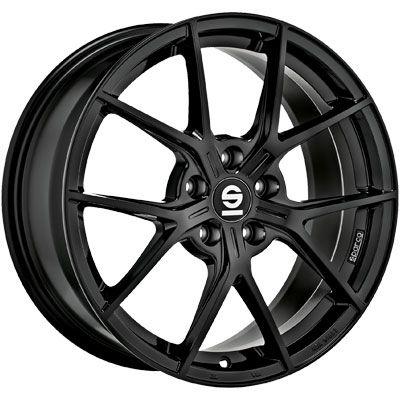 SPARCO PODIO gloss black 8.0Jx18 5x108 ET50