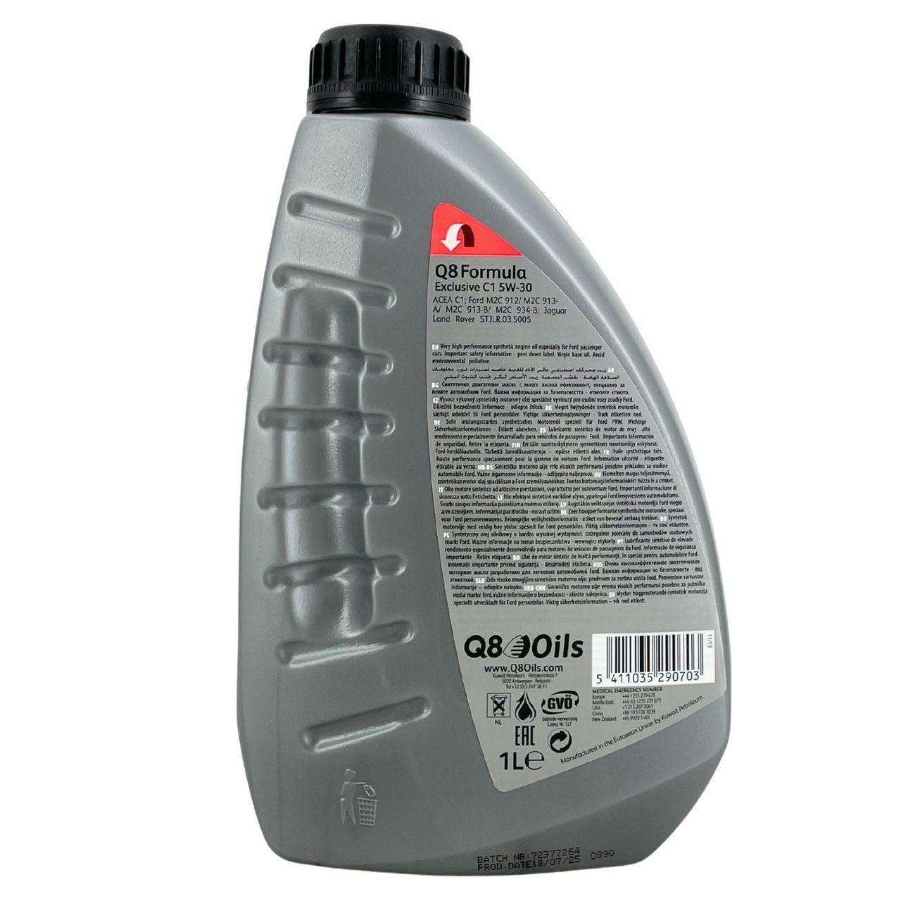 Q8 Formula Exclusive C1 5W-30 1 Liter
