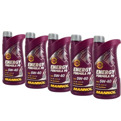 Mannol Energy Formula PD 5W-40 5x1 Liter