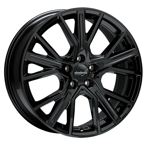 WHEELWORLD-2DRV WH34 black glossy painted 9.0Jx21 5x112 ET30