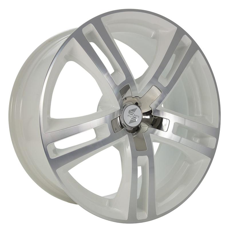 ETABETA URIEL keramik matt poliert mit Edelstahlkappe 11.0Jx23 5x130 ET45
