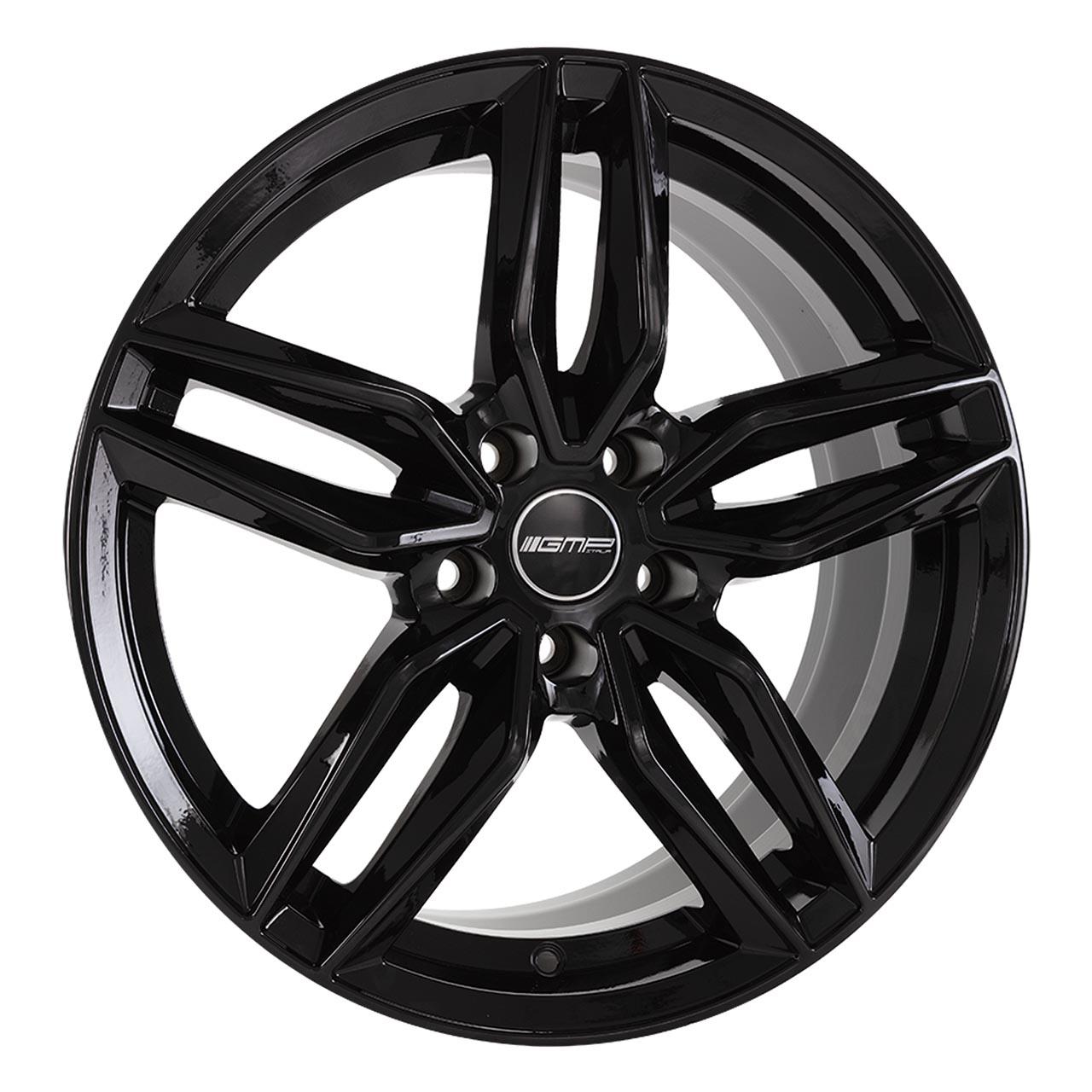 GMP Fasten Black glossy 7.5x17 5x112 ET35