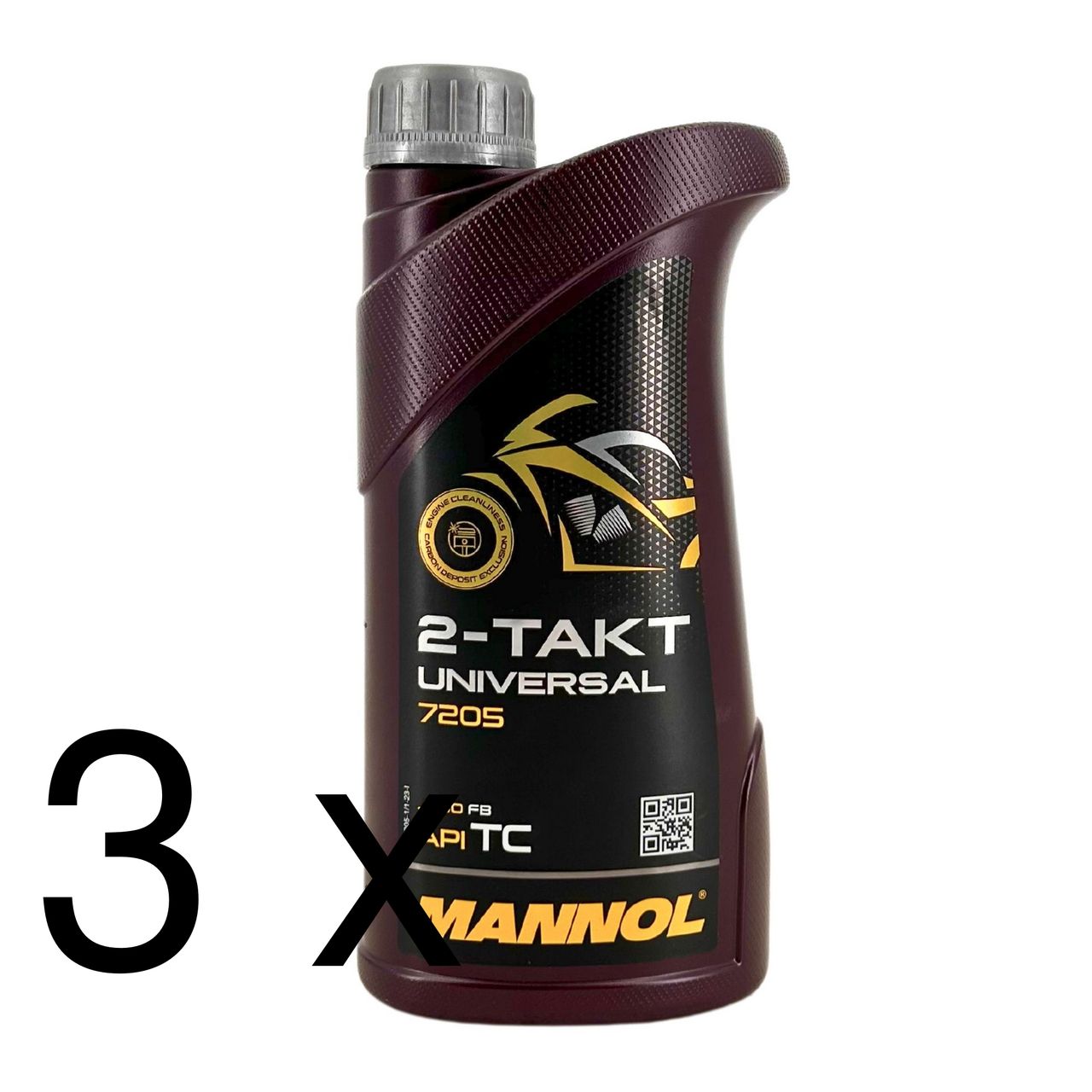 Mannol 2-Takt Universal 3x1 Liter