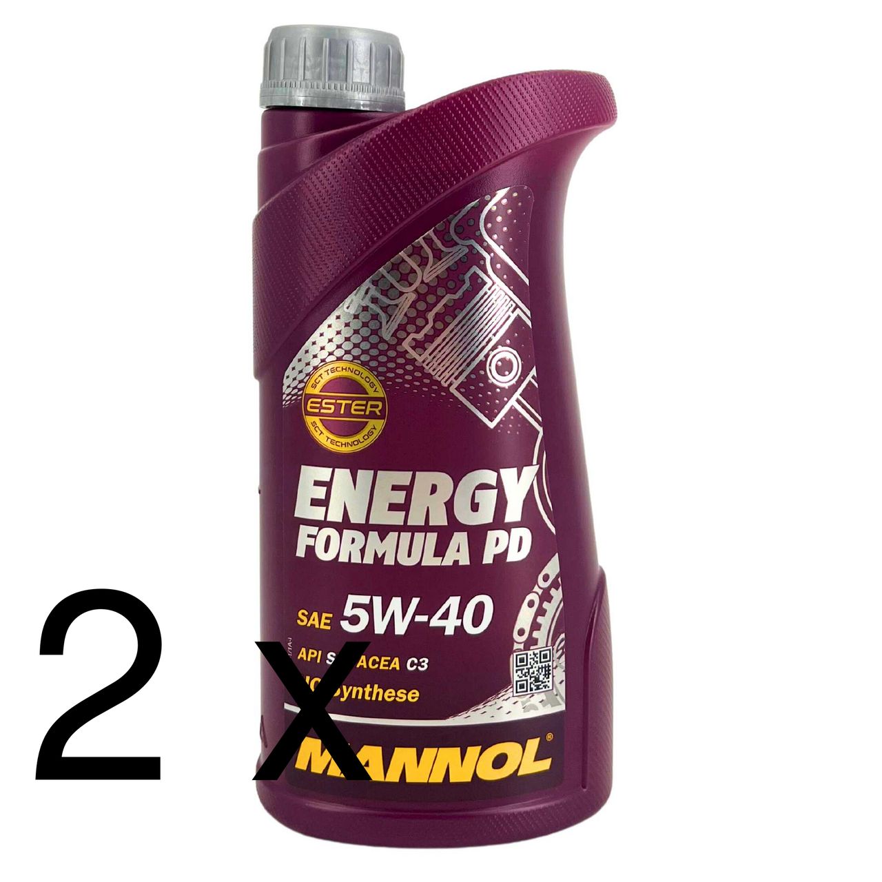 Mannol Energy Formula PD 5W-40 2x1 Liter