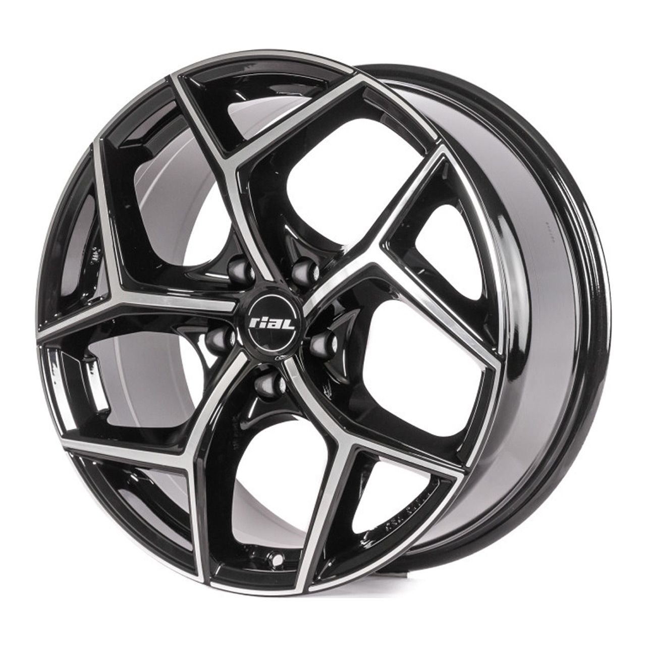 RIAL SALENTO diamantschwarz frontpoliert 8.0Jx18 5x114.3 ET50