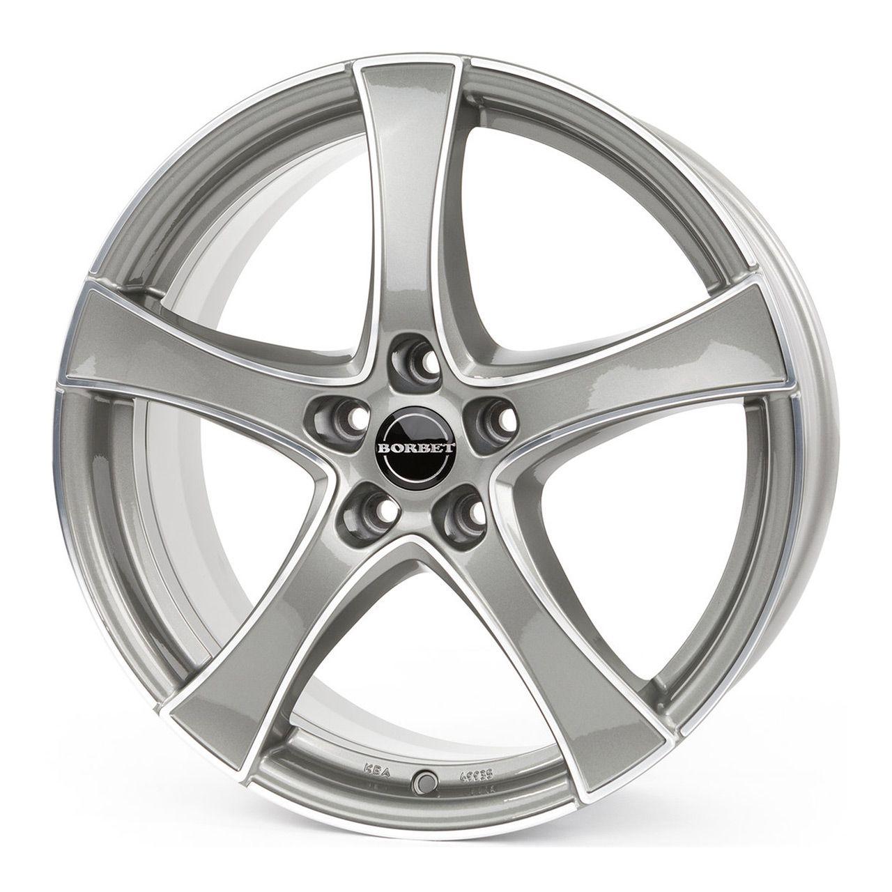 BORBET DESIGN F graphit poliert 7.5Jx19 5x120 ET45