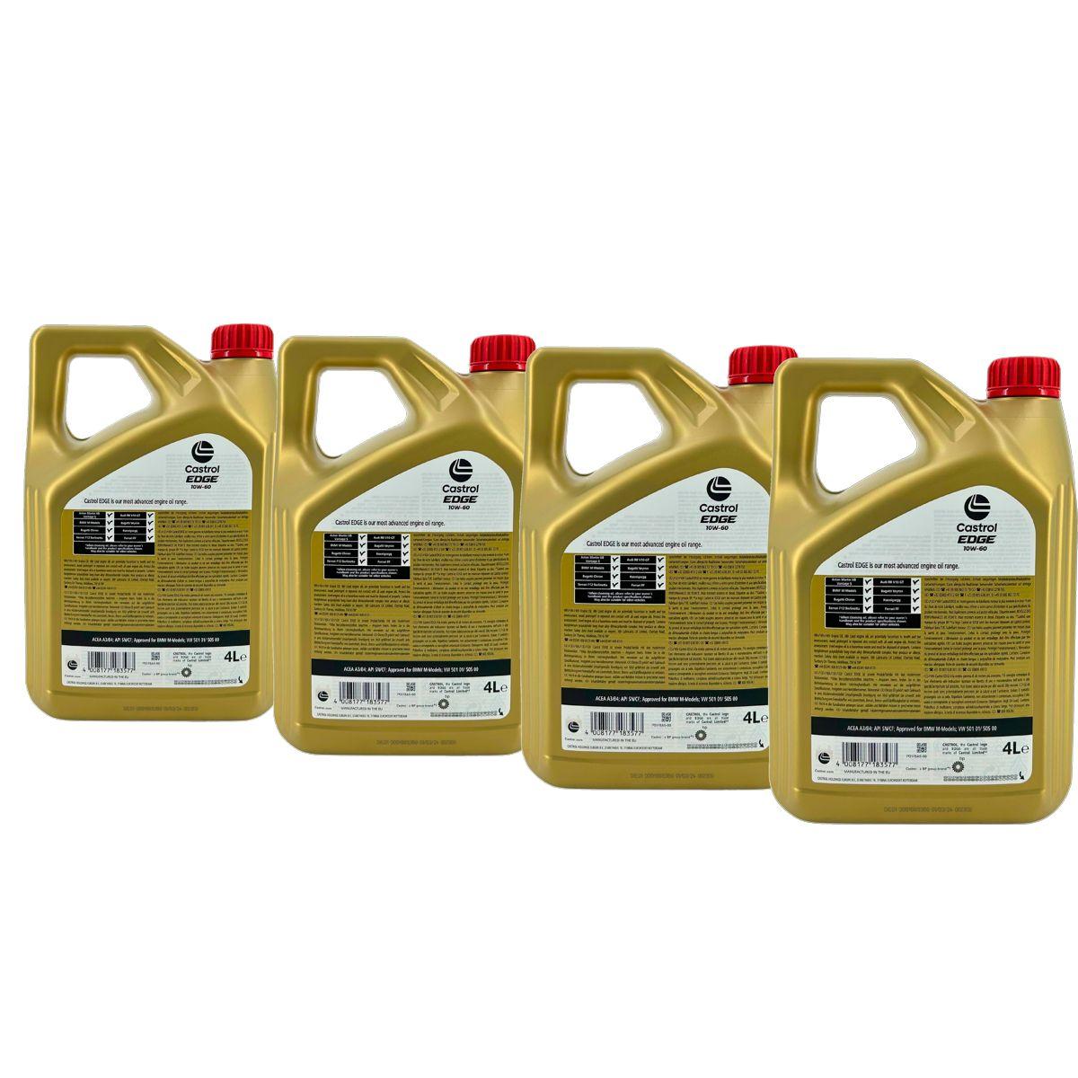 Castrol Edge 10W-60 4x4 Liter