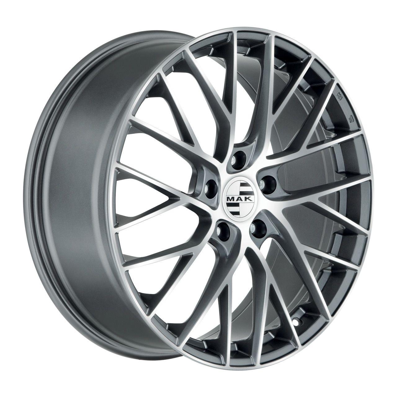 MAK MONACO-D gun metal mirror face 11.0Jx20 5x130 ET66