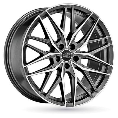 MSW (OZ) MSW 50 matt gun metal full polished 9.5Jx22 5x120 ET49