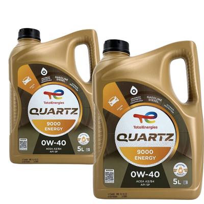 Total Quartz 9000 Energy 0W-40 2x5 Liter