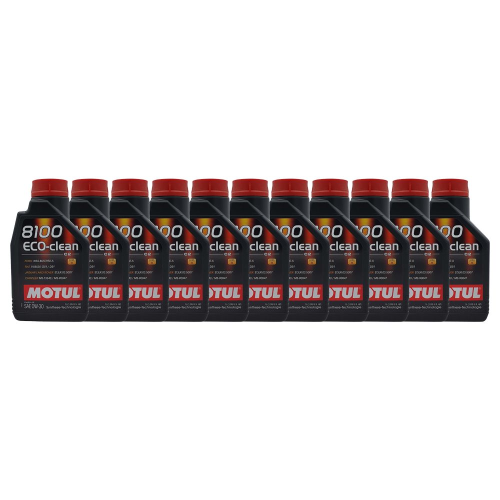 Motul 8100 Eco-clean 0W-30 11x1 Liter | G29905259