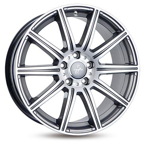 KESKIN WHEELS KT16 DYNAMIC palladium front polished 8.0Jx18 5x112 ET30