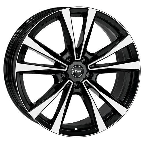 RIAL M12 diamantschwarz frontpoliert 7.5Jx18 5x112 ET49