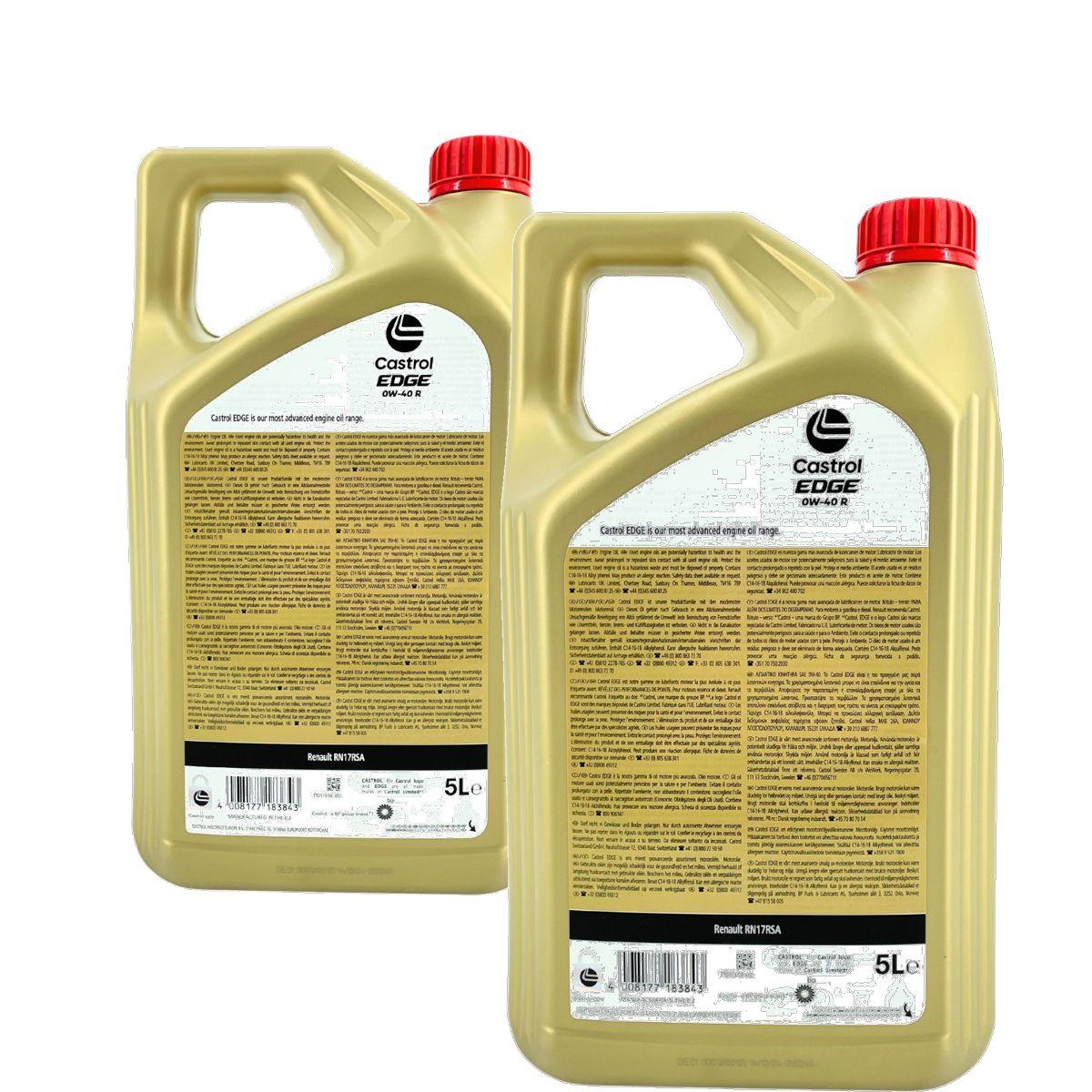 Castrol Edge 0W-40 R 2x5 Liter