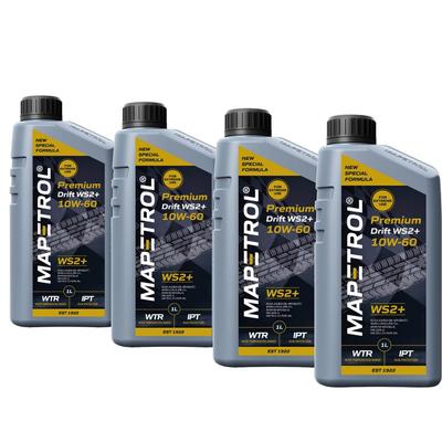 Mapetrol Premium Drift WS2+ 10W-60 4x1 Liter