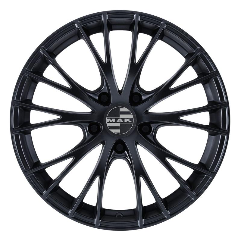 MAK RENNEN schwarz matt 8.5Jx19 5x112 ET21